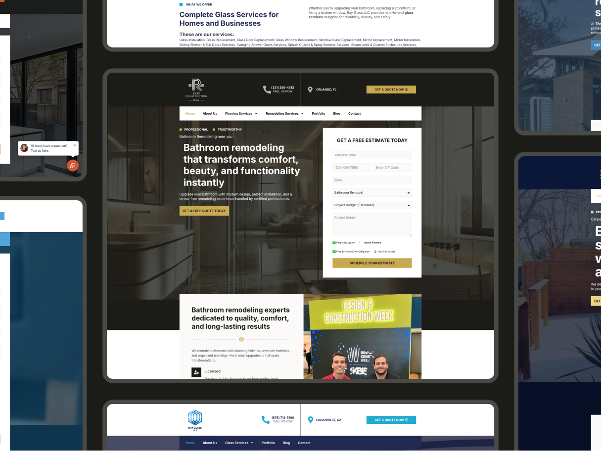 Local Service Business Websites